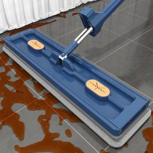 50% OFF + FREE BUCKET! 2025 Ultra-Absorbent Flat Mop - Large 360° Swivel Head fo