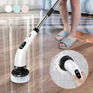 50% OFF LIMITED SALE! ✨ 9-in-1 Electric Cleaning Brush - 6 Interchangeable Heads