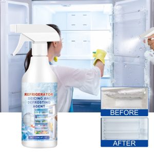 BUY 2 GET 1 FREE! ✨ Fridge De-Icer Spray - Melts Ice Fast & Prevents Frost, Safe