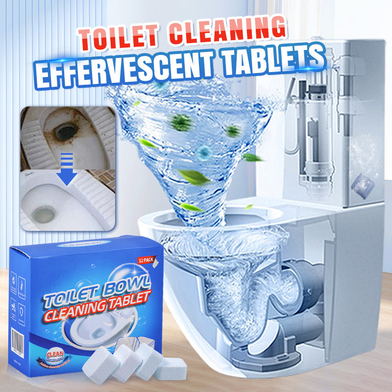 Buy 2 Get 1 FreeLemon Scent Toilet Cleaning Effervescent Tablets
