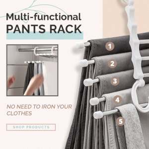 Buy More Save MoreHousehold Multifunctional Telescopic Folding Multi-layer Pants
