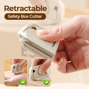 Flash Sale⚡50K+ SOLD! Almost GoneRetractable Safety Box Cutter
