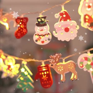 Get ready for Christmas: Santa Claus LED String Lights