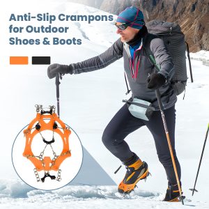 ❄️Hot Sale 49% OFFAnti-Slip Crampons for Outdoor Shoes & Boots❄️