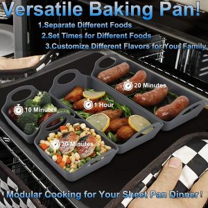 Hot Sale-49% Off Silicone Baking Sheet Pan Dividers