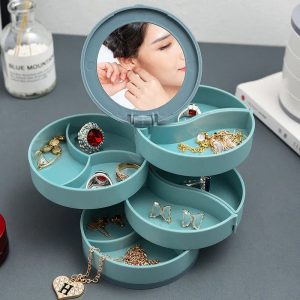 Hot Sale 49% Off4 Layers Rotatable Jewelry Storage Box