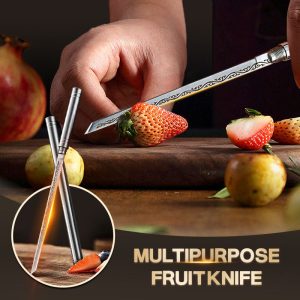 Hot sale !Multipurpose Outdoor Portable Fruit Knife with Sheath