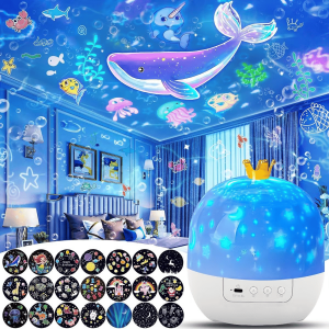 LAST DAY PROMOTION - 50%OFFProjector Night Light for Kids 15 Sets of FilmsType-C