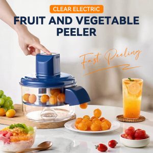⏳Limited-time 50% off⏰Transparent Electric Fruit and Vegetable Peeler