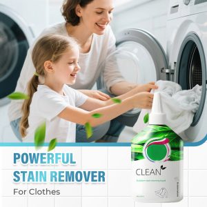 ✨ Powerful Stain Remover for Clothes - Erases Grease, Wine, Ink Stains in Second