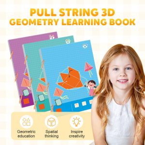 ✨Pull String 3D Geometry Learning Book
