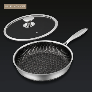 ⏳Time-limited Special 50% OFF⏰Premium Non-Stick Pan with Lid